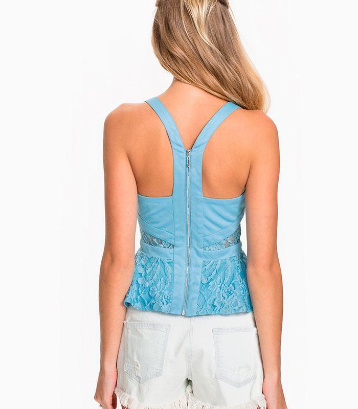 Qlouse with Contrast